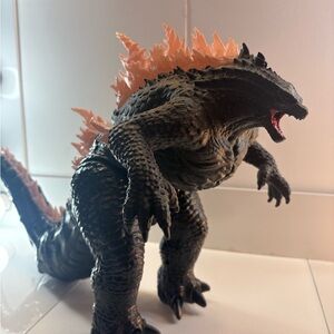 Reptile Action Figure with Orange Spikes